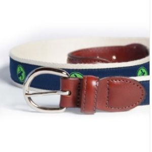 Loggerhead Classic circle logo belt